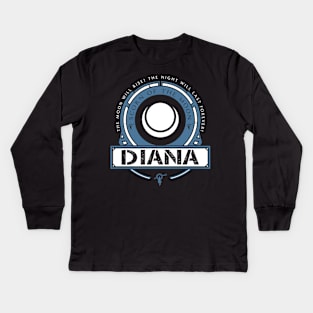 DIANA - LIMITED EDITION Kids Long Sleeve T-Shirt